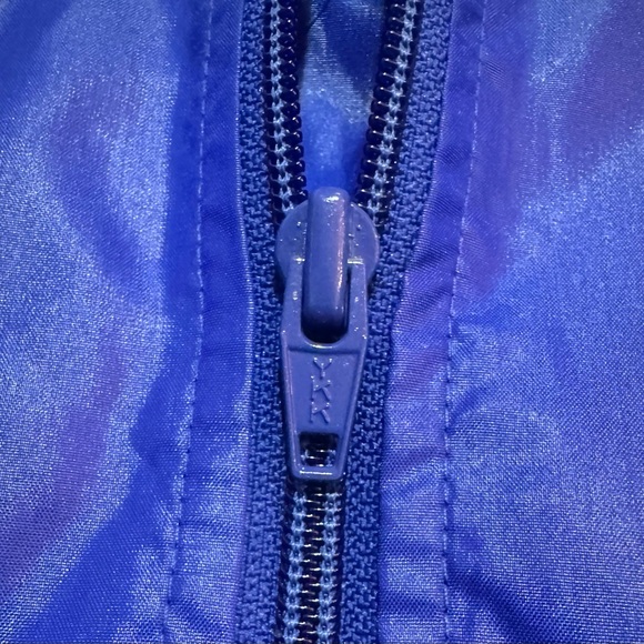 Vintage IZOD Zod Club Royal Blue Windbreaker Jacket 80s 90s Retro M - Picture 8 of 10